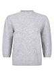 Tramontana Short Sleeve Jumper Puffed Grey Melange