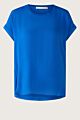 Oui Shirt Kobalt Blauw
