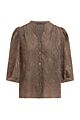 Label Dot Adelien Blouse Bruin