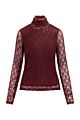 Label Dot Mahilia Top Burgundy 