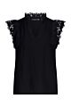 Label Dot Adis Top  Zwart 