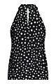 Label Dot Mente Zwart / Wit 