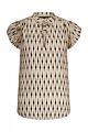 Label Dot Aaf Top Zwart / Zand 