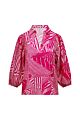 Label Dot Amoura Fuchsia/Wit 