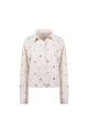 Nukus Aaliya Blouse Paillet Offwhite 