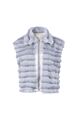 Nukus Harriet Gilet Zipper Sky