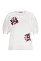 Studio Anneloes Omira Flower Pullover Offwhite 