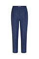 Studio Anneloes Otis Herringbone Trousers Ink Blue
