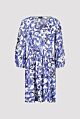 Monari Jurk Paisley Patroon Deep Sea 