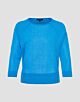 Opus Gebreide trui Potura Blue Up