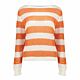 Geisha Pullover Stripe Orange