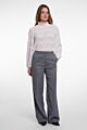 Rino & Pelle Joko Regular Wide Pants Mid Grey 
