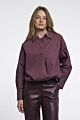 Rino & Pelle Nio Wrap Blouse Innertop Choco Bean