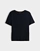 Opus Soppel T-Shirt Coal Blue 