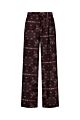 Studio Anneloes Grace Paisley Trousers Espresso