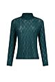 Studio Anneloes Reagan Lace Col Top Teal 