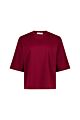 Studio Anneloes Fiore Lace Tee Red Wine