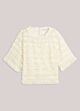 Summum Woman Top Fringe Stripe 