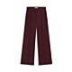 Summum Woman Wide Leg Pant Soft Scuba Burgundy 
