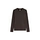 Summum Woman Basic Tee Soft Dark Chcolate 