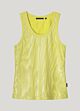 Summum Woman Rib Tanktop Mimosa Yellow