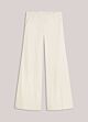 Summum Woman Trousers Long Cotton Stretch Offwhite