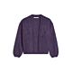 Summum Woman Cardigan Mohair Blend Knit DeepPurple