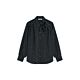 Summum Woman Blouse Dot Flock Print Black