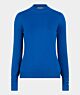 Esqualo Sweater Basic Buttons Blue