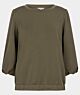 Esqualo Sweater Twisted slve Modal Moss Green 