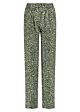Tramontana Trousers Zebra Swirl Print Greens