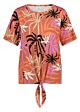 Tramontana T-Shirt Tropical Bliss Print Terra 
