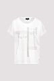 Monari T-shirt met Glitterletters