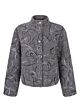 Tramontana Graphic Teddy Jacket Grey Melange 