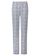 Tramontana Stretch Tweed Trousers Sapphire Blue 