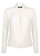 Tramontana Twisted Neck Top Snow 