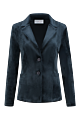 Helena Hart Velours Kort Uni Marine 