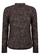 Tramontana Velvet Stretch Lace Top Cafe Noir 