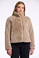Rino & Pelle Vie Fake Fur Jacket Oat 