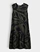 Opus Wicyla Lush Jurk Black 