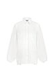 Studio Anneloes Yuki Poplin Blouse Offwhite 