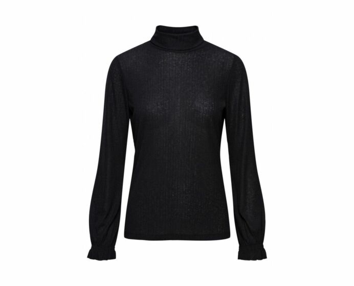 Woman And Co Sabine Turtle Top BLack 