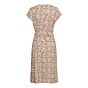 Woman &Co Lizzy Animal Jurk Ecru 