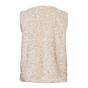 Woman And Co Elaine Vest Light Sand 