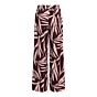 Woman &Co Nadine Leaf Broek Augbergine