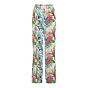 Woman &Co Nadine Multi Leaf Broek Ecru/ Beige 