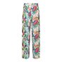 Woman &Co Nadine Multi Leaf Broek Ecru/ Beige 