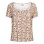 Woman &Co Varia Animal Top Ecru 