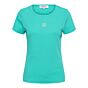 Woman &Co Savi Embro T-shirt Aqua Green