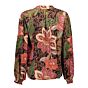 Geisha Top Black/Hot Coral